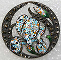 Button, metal, American or European