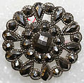 Button, metal, American or European