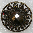 Button, metal, American or European