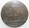 Button, metal, British