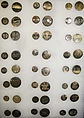 Button, metal, British