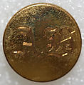 Button, metal, British