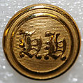Button, metal, British