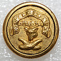 Button, metal, British