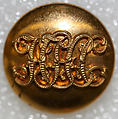 Button, metal, British