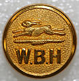 Button, metal, British