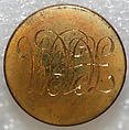 Button, metal, British