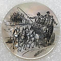 Button, mother-of-pearl, British