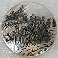 Button, mother-of-pearl, British