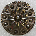 Button, metal, French