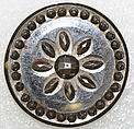 Button, metal, French