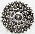 Button, metal, French