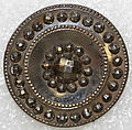 Button, metal, French