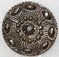 Button, metal, French