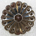 Button, metal, French
