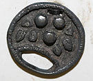 Button, bronze, Korean