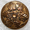 Button, metal, American or European