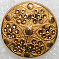 Button, metal, American or European