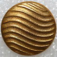 Button, metal, American or European