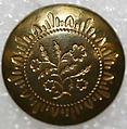 Button, metal, American or European