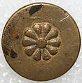 Button, metal, American or European
