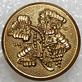 Button, metal, American or European