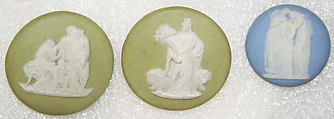 Button, jasper, metal, British