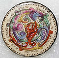 Button, porcelain, American or European
