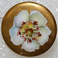 Button, porcelain, American or European