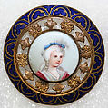 Button, porcelain, British