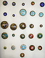 Button, enamel, French