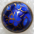 Button, enamel, French
