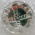 Button, glass, American or European