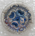 Button, glass, American or European