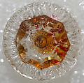 Button, glass, American or European
