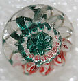 Button, glass, American or European