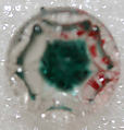 Button, glass, American or European