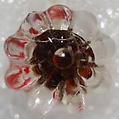 Button, glass, American or European