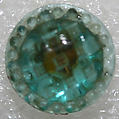 Button, glass, American or European