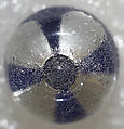 Button, glass, American or European