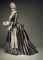 Walking dress, House of Worth (French, 1858–1956), silk, glass, French