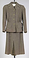 Suit, Bonnie Cashin  American, Wool, American