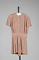Playsuit, Bonnie Cashin  American, Synthetic, American