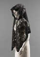 Mantilla, silk, European