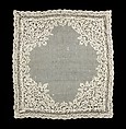 Handkerchief, Catherine Hubert, cotton, American