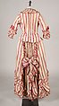 Afternoon dress, Silk, cotton, American