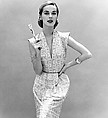 Dress, Carolyn Schnurer (American, born New York, 1908–1998 Palm Beach, Florida), cotton, American