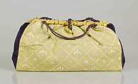 Bag, Cotton, silk, wood, Japanese