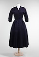 Dress, House of Dior  French, wool, French