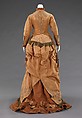 Afternoon dress, silk, American